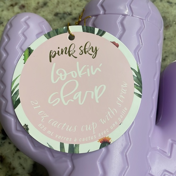 NWT Pink Sky Cactus Cup - Picture 2 of 4